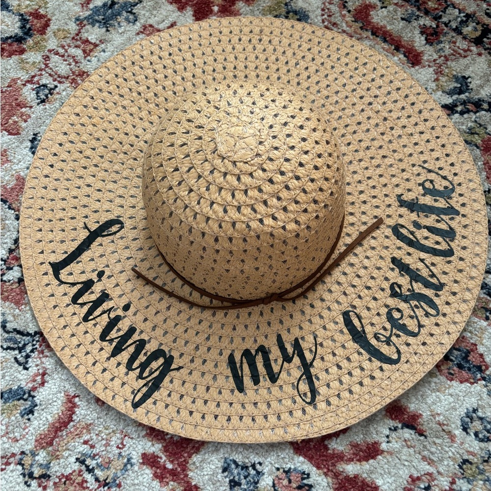 Living my Best Life sunhat!